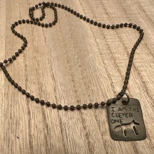 Vintage Fox Chain Neckkace